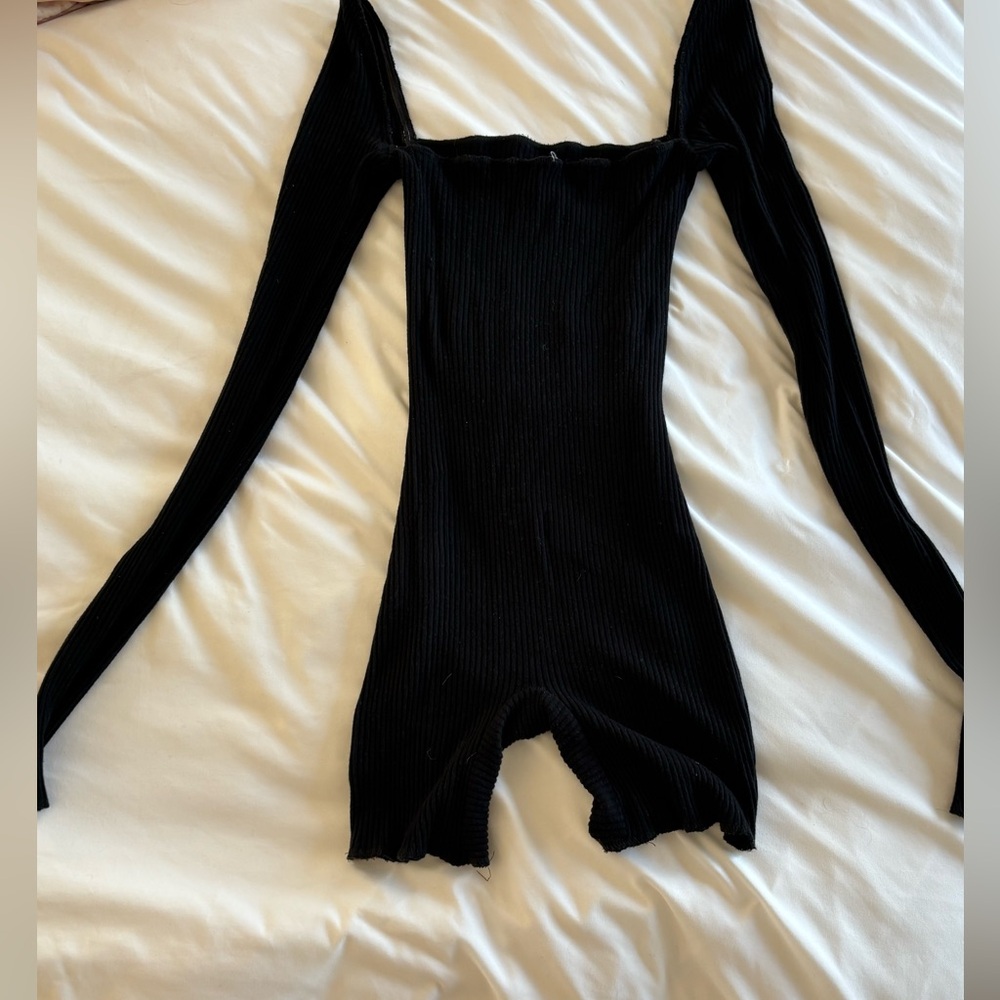 ARE YOU AM I Ankle Romper size small